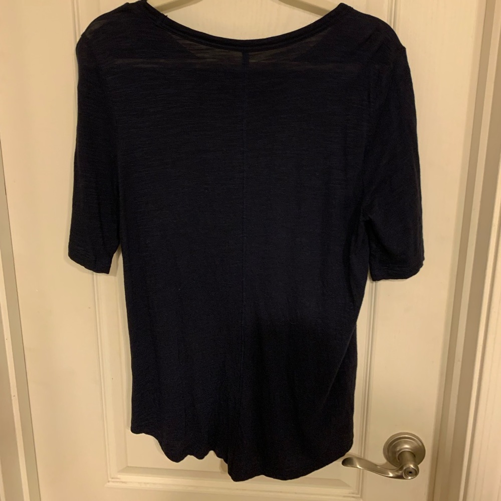 Banana Republic Malibu Tee- Navy Blue